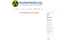 Desktop Screenshot of nuclearhealth.org